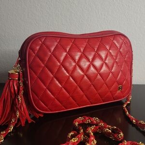 Bally Quilted Lambskin crossbody bag
